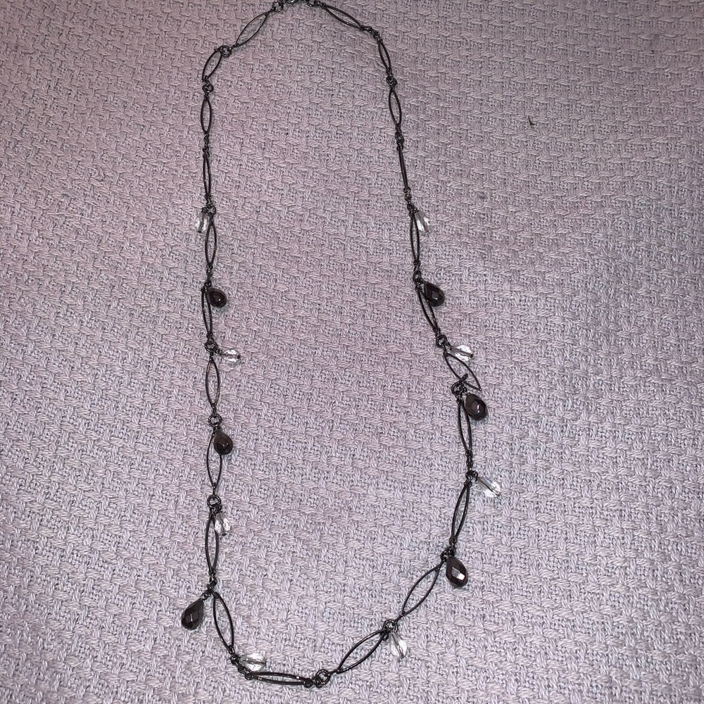 Gunmetal Necklace